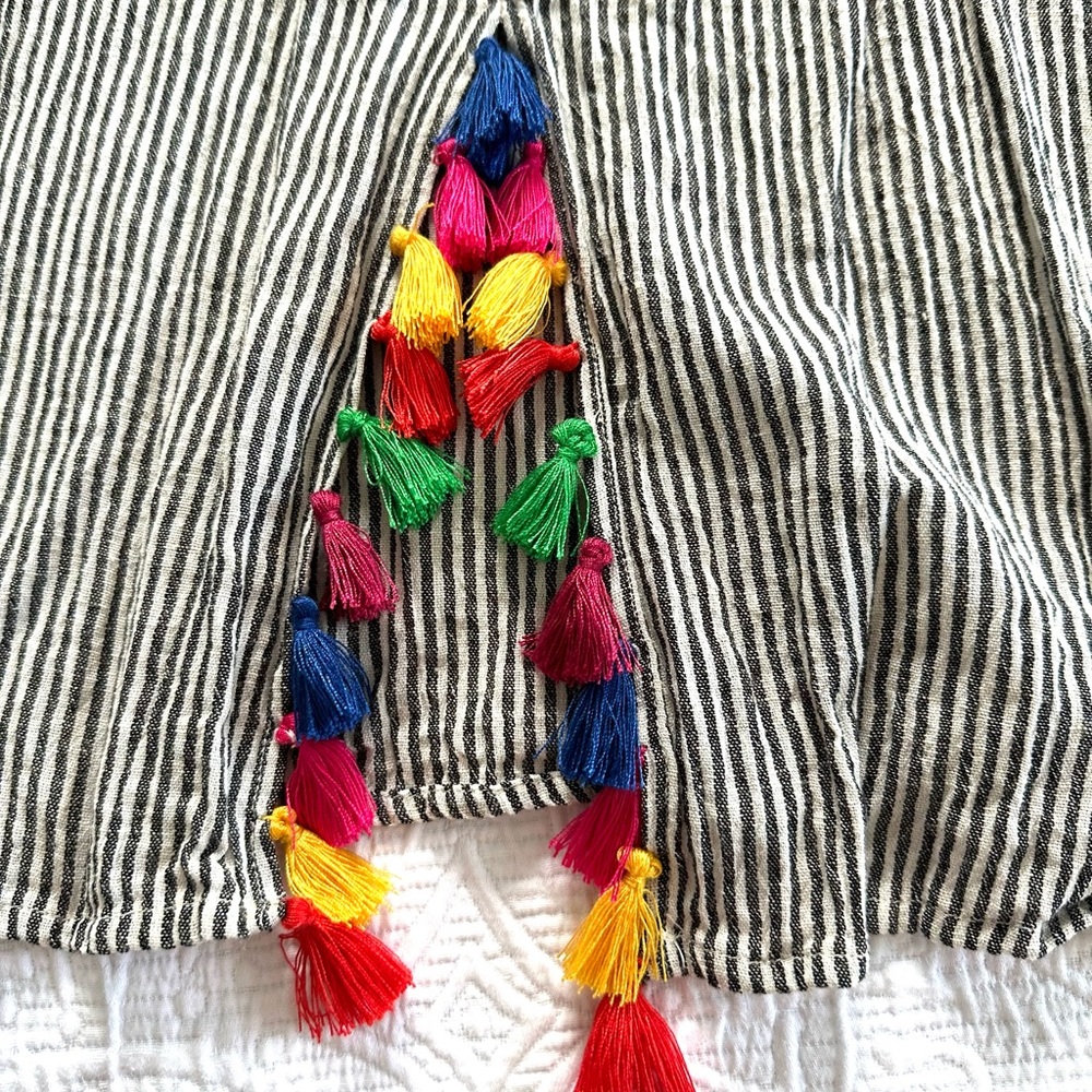 Anthropologie Floreat Embroidery Top Sz Med - Picture 8 of 11